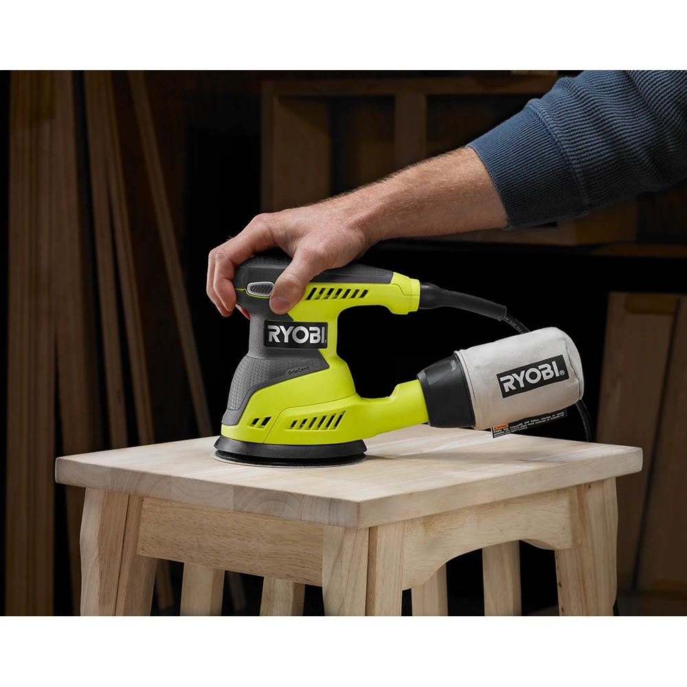 RYOBI 2.6 Amp 5" Random Orbital Sander 2 RYOBI 2.6 Amp 5" Random Orbital Sander - Image 2
