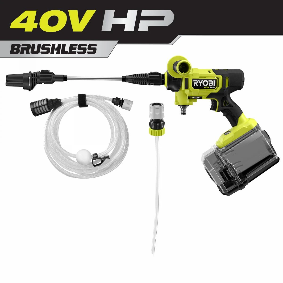 RYOBI 40V HP Brushless EZClean Power Cleaner 1 RYOBI 40V HP Brushless EZClean Power Cleaner
