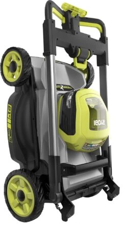 RYOBI 40V HP Brushless 21" Dual-Blade SMART TREK Self-Propelled Mower Kit -Tool Series Store RY401150US Y 04