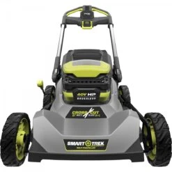 RYOBI 40V HP Brushless 21" Dual-Blade SMART TREK Self-Propelled Mower Kit -Tool Series Store RY401150US Y 07