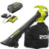 RYOBI 40V VAC ATTACK Leaf Vacuum Kit