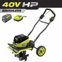 RYOBI 40V HP Brushless WHISPER SERIES 16" Front Tine Tiller