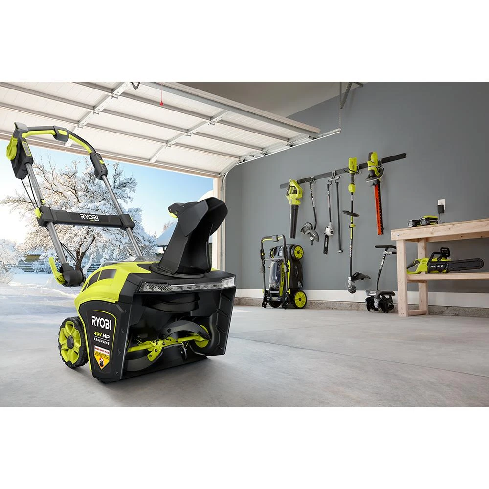 RYOBI 40V HP Brushless 21" Snow Blower Kit 9 RYOBI 40V HP Brushless 21" Snow Blower Kit - Image 9