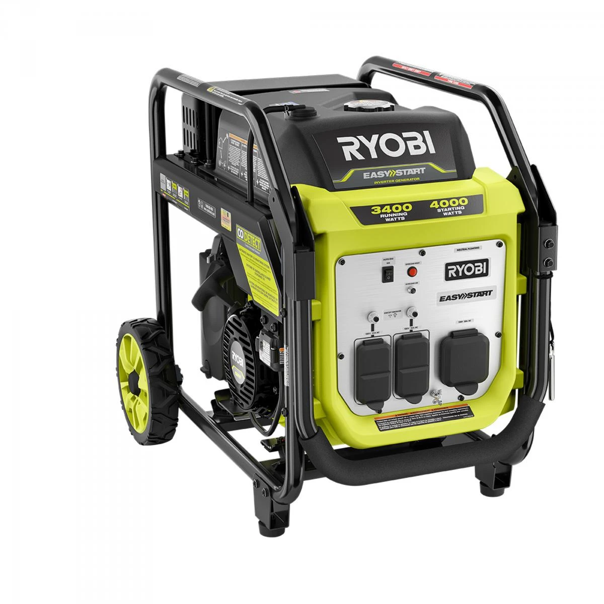RYOBI 4,000-Watt Digital Inverter Generator 1 RYOBI 4,000-Watt Digital Inverter Generator
