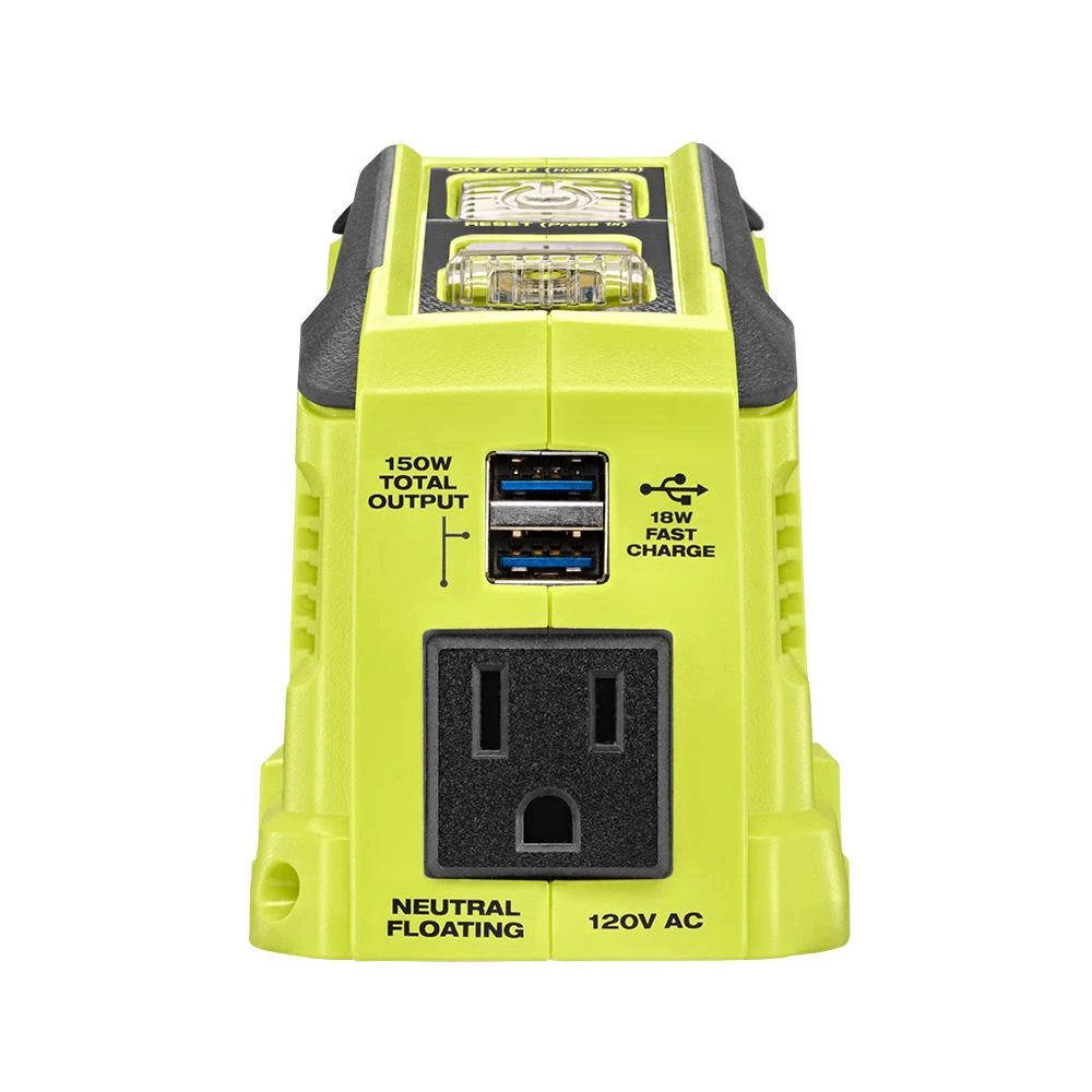 RYOBI 18V ONE+ 150 Watt Power Source And Charger Kit 2 RYOBI 18V ONE+ 150 Watt Power Source And Charger Kit - Image 2