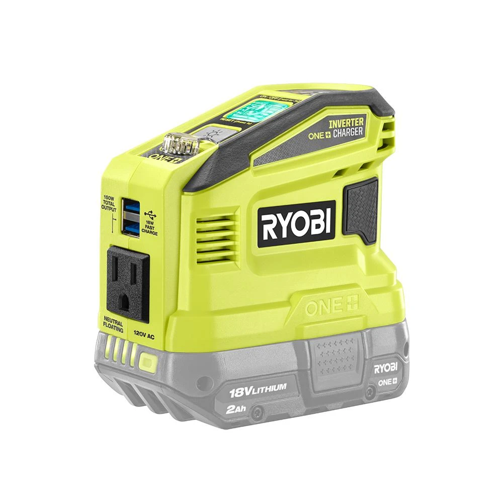 RYOBI 18V ONE+ 150 Watt Power Source And Charger Kit 4 RYOBI 18V ONE+ 150 Watt Power Source And Charger Kit - Image 4