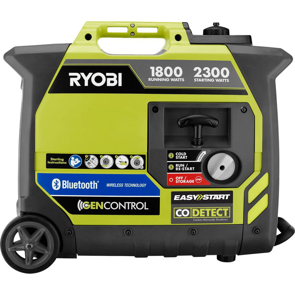 RYOBI 2,300-Watt Super Quiet Gas Digital Inverter Generator 6 RYOBI 2,300-Watt Super Quiet Gas Digital Inverter Generator - Image 6