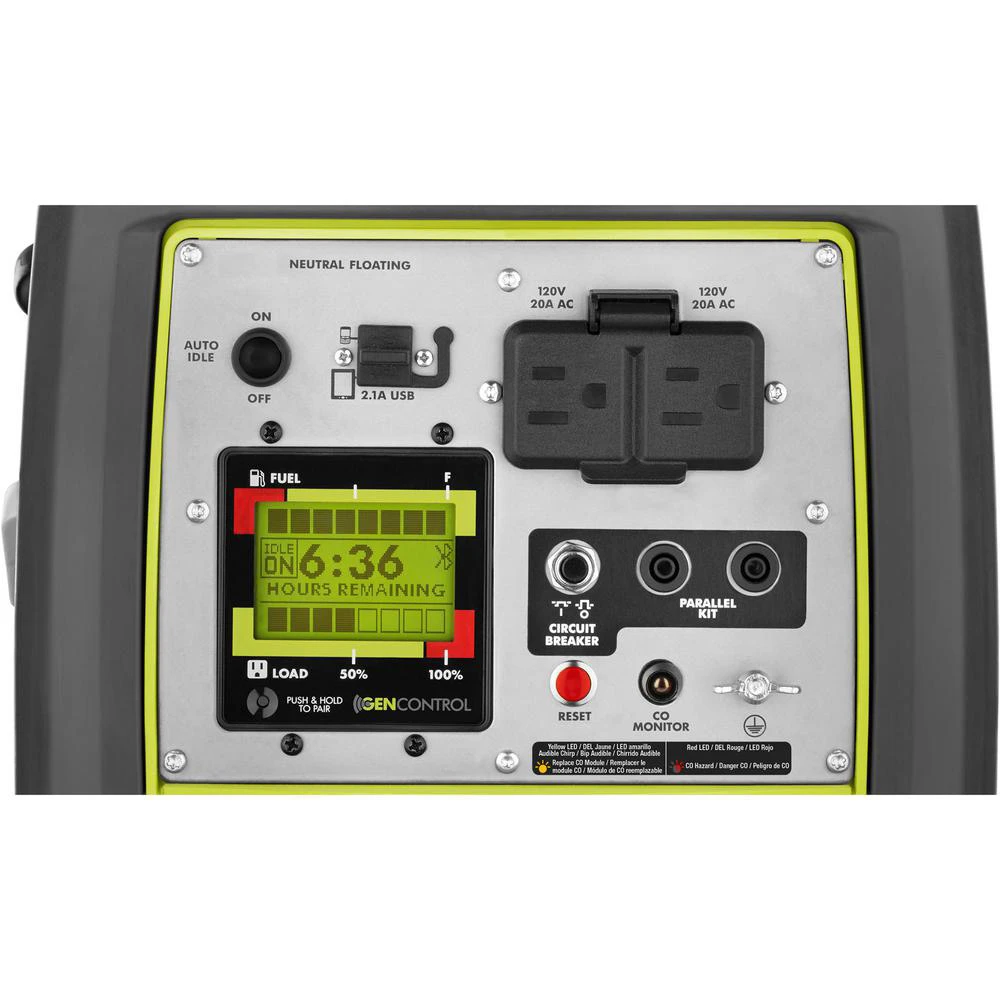 RYOBI 2,300-Watt Super Quiet Gas Digital Inverter Generator 7 RYOBI 2,300-Watt Super Quiet Gas Digital Inverter Generator - Image 7