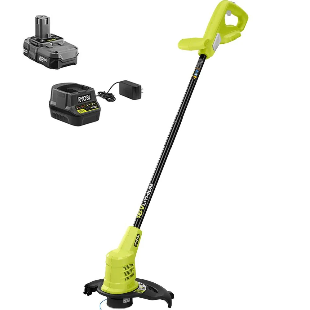 RYOBI 18V ONE+ 10" String Trimmer/Edger Kit 1 RYOBI 18V ONE+ 10" String Trimmer/Edger Kit