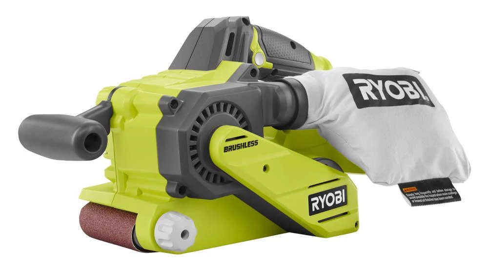 RYOBI 18V ONE+ Brushless Belt Sander 4 RYOBI 18V ONE+ Brushless Belt Sander - Image 4