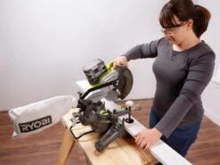 RYOBI 18V ONE+ 7-1/4" Compound Miter Saw 7 RYOBI 18V ONE+ 7-1/4" Compound Miter Saw -Tool Series Store ZRP553 04