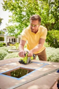 RYOBI 18V ONE+ 3-3/8" Multi-Material Plunge Saw 14 RYOBI 18V ONE+ 3-3/8" Multi-Material Plunge Saw -Tool Series Store ZRP555 06