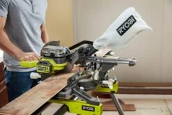 RYOBI 18V ONE+ 7-1/4" Sliding Compound Miter Saw 17 RYOBI 18V ONE+ 7-1/4" Sliding Compound Miter Saw -Tool Series Store ZRPBT01B 09