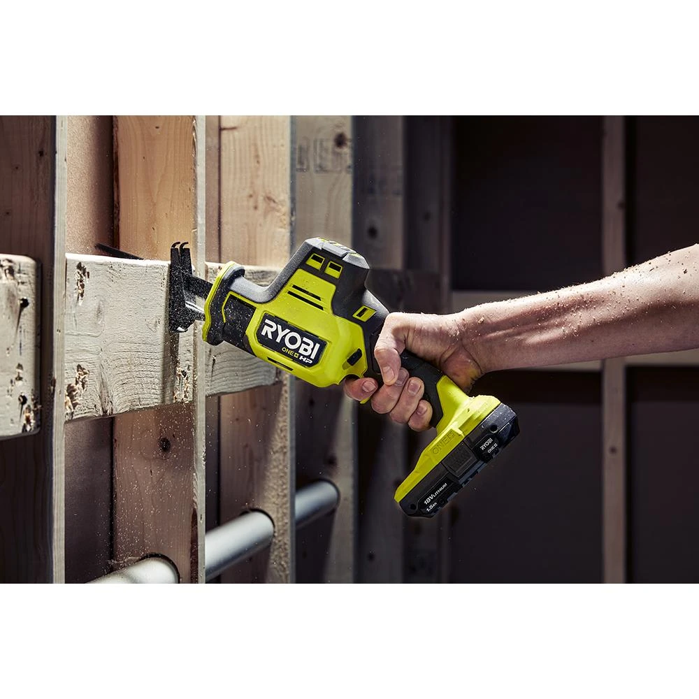 RYOBI 18V ONE+ HP Compact Brushless One-Handed Reciprocating Saw 4 RYOBI 18V ONE+ HP Compact Brushless One-Handed Reciprocating Saw - Image 4