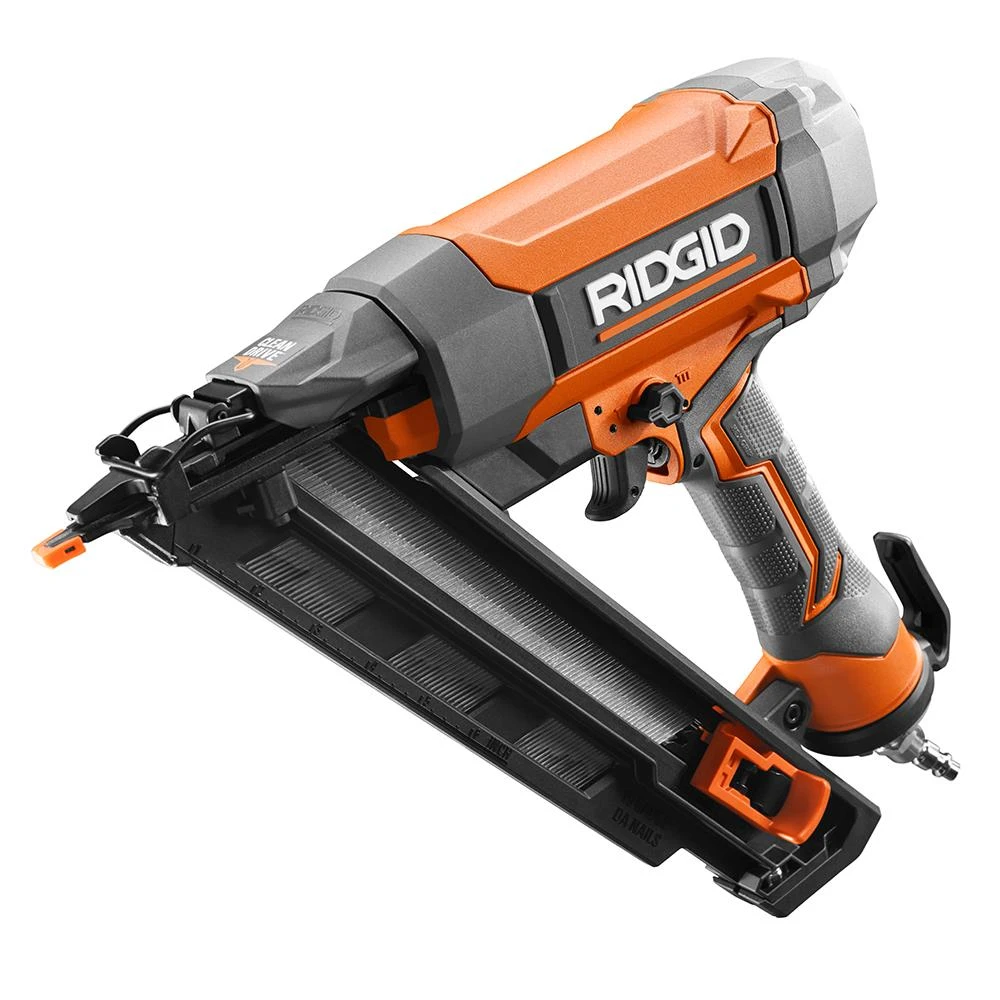 RIDGID 2-1/2" 15 GA Angled Finish Nailer 1 RIDGID 2-1/2" 15 GA Angled Finish Nailer