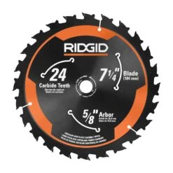 RIDGID 18V Brushless 7-1/4" Circular Saw -Tool Series Store ZRR8657B 03