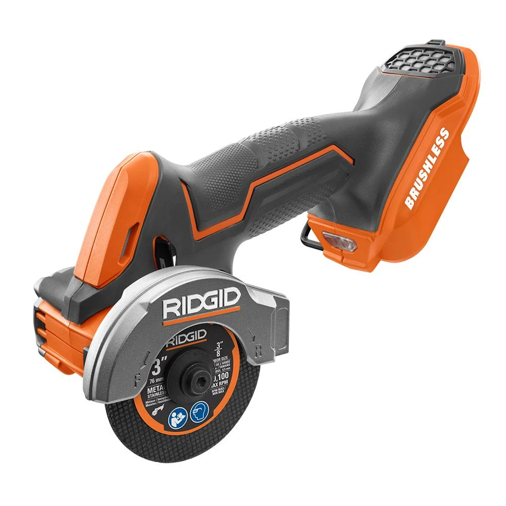 RIDGID 18V SubCompact Brushless 3" Multi-Material Saw 2 RIDGID 18V SubCompact Brushless 3" Multi-Material Saw - Image 2
