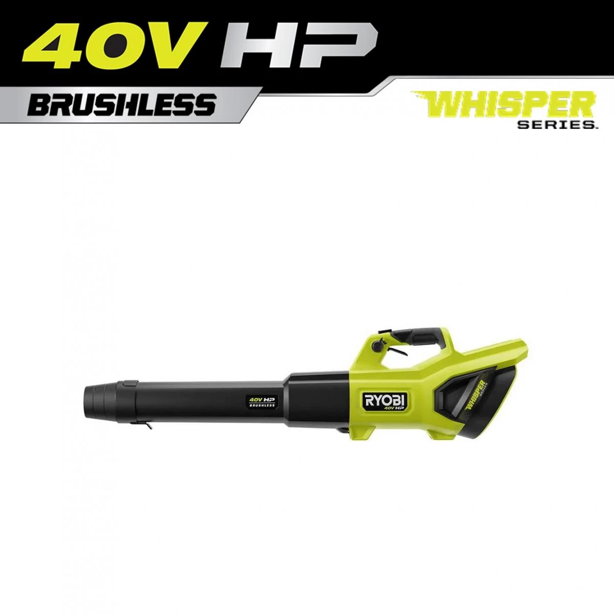 RYOBI 40V HP Brushless WHISPER Jet Fan Blower 1 RYOBI 40V HP Brushless WHISPER Jet Fan Blower