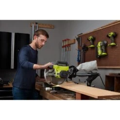 RYOBI 15 Amp 10" Sliding Compound Miter Saw -Tool Series Store ZRTSS103 04